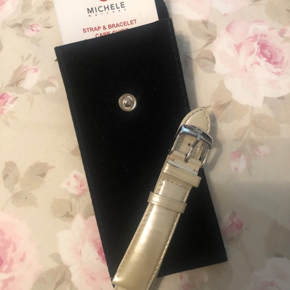 Michele watch bands 18mm fits Deco watch - Picture 3 of 4